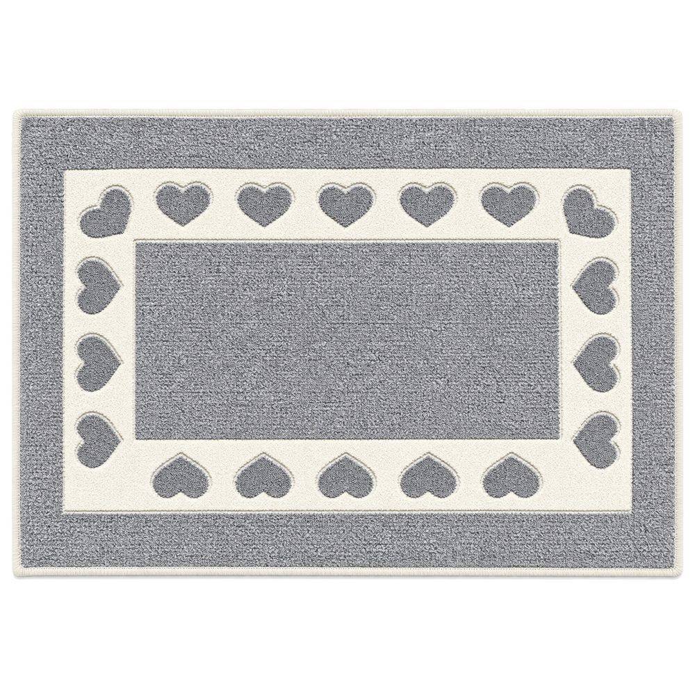 Tappeto Love grigio 60 x 120