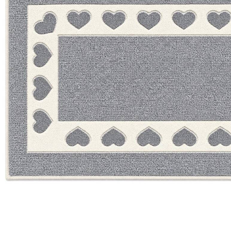 Tappeto Love grigio 60 x 120