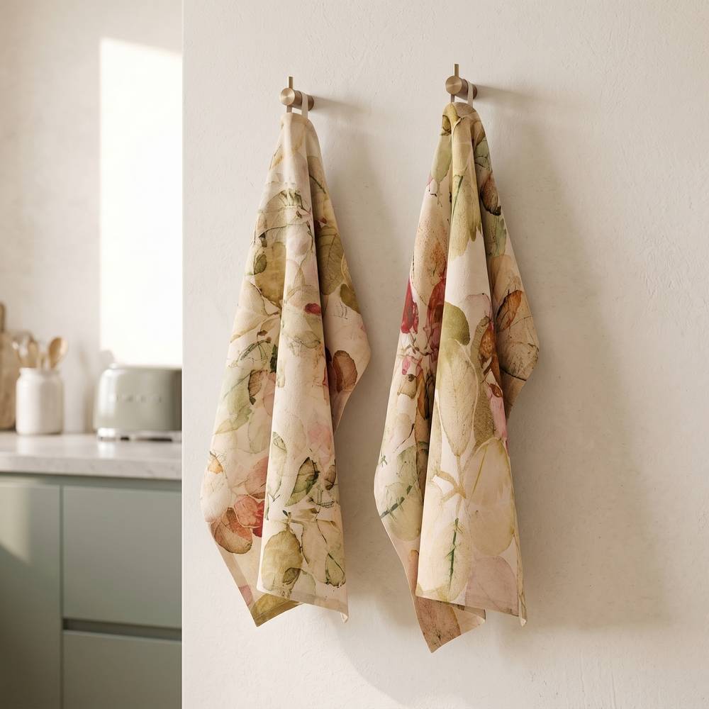 Set 2 canovacci Harmonia Linum 100% Lino