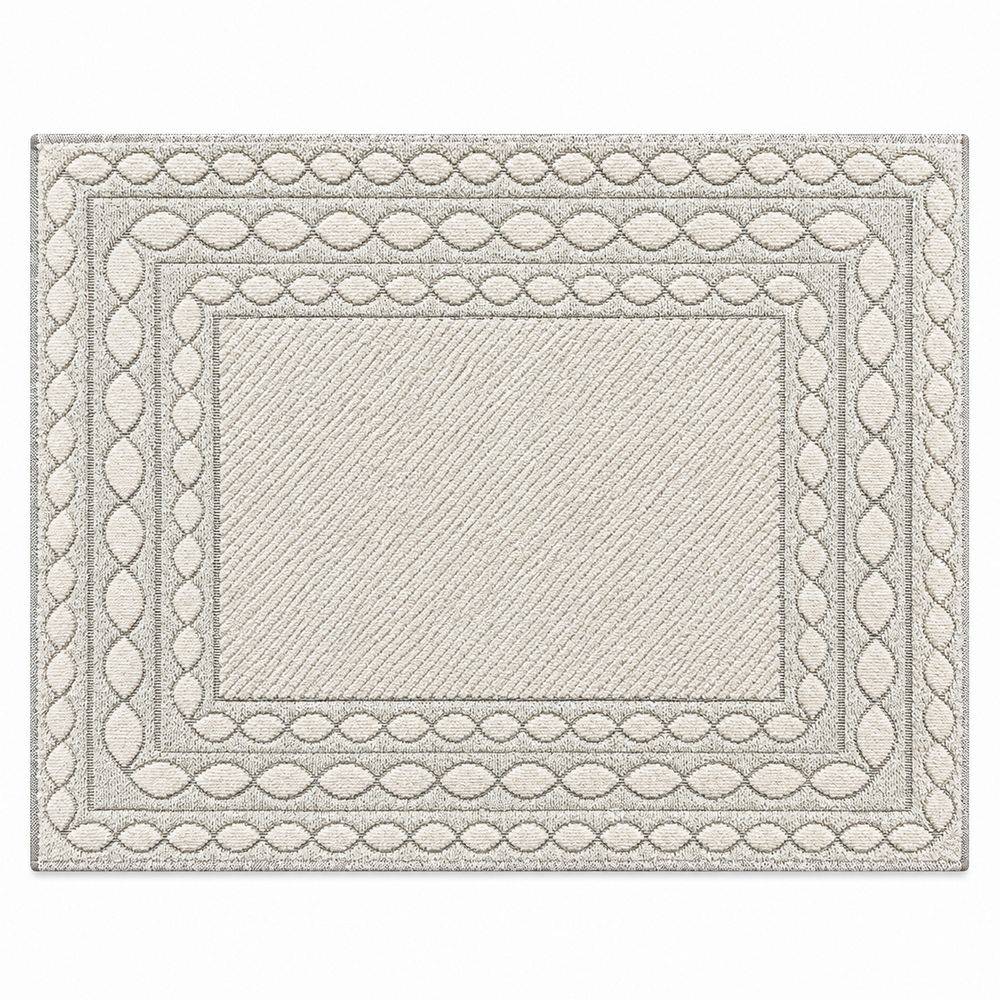 Tappeto Deva grigio 60 x 90