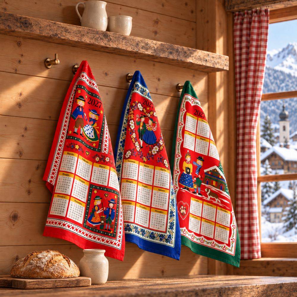 Set 3 Canovacci Calendario 2027 Tirolesi