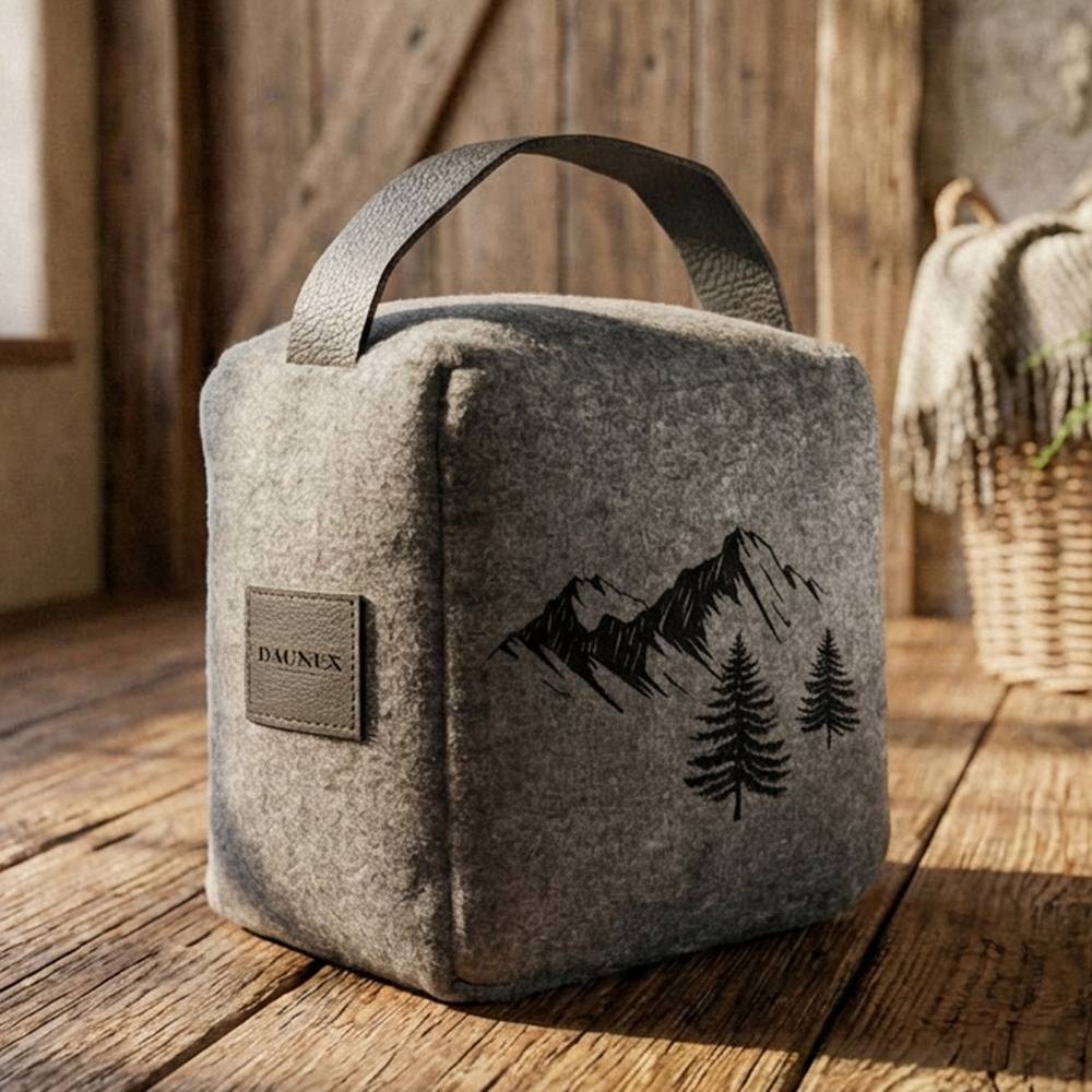 Fermaporta doorfantasy feltro Nordico Antracite