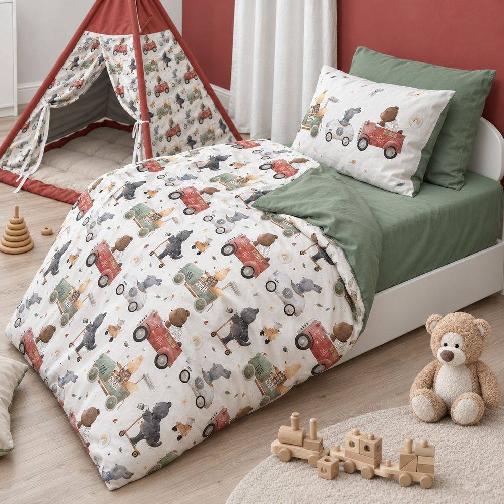 Parure copripiumino Daunex Baby Dream Viaggio Singolo