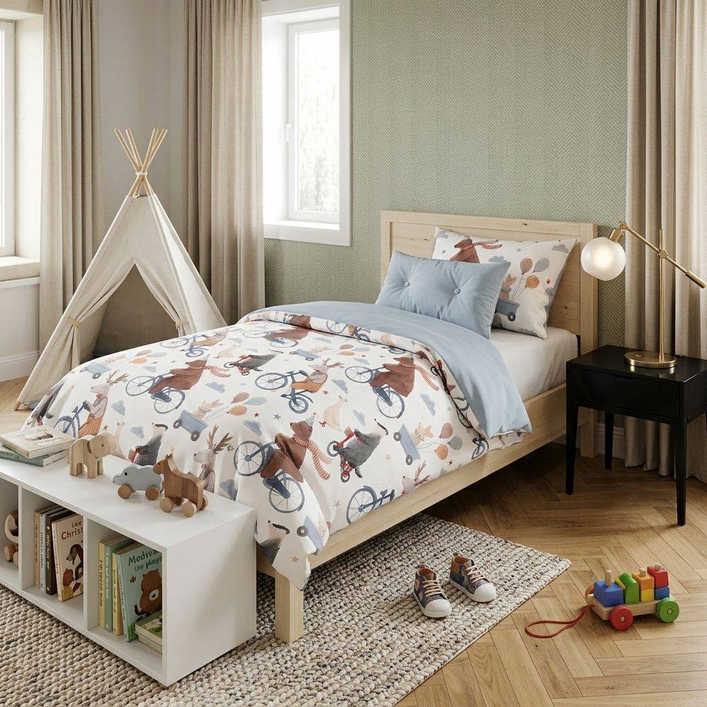 Parure copripiumino Daunex Baby Dream Animali Singolo