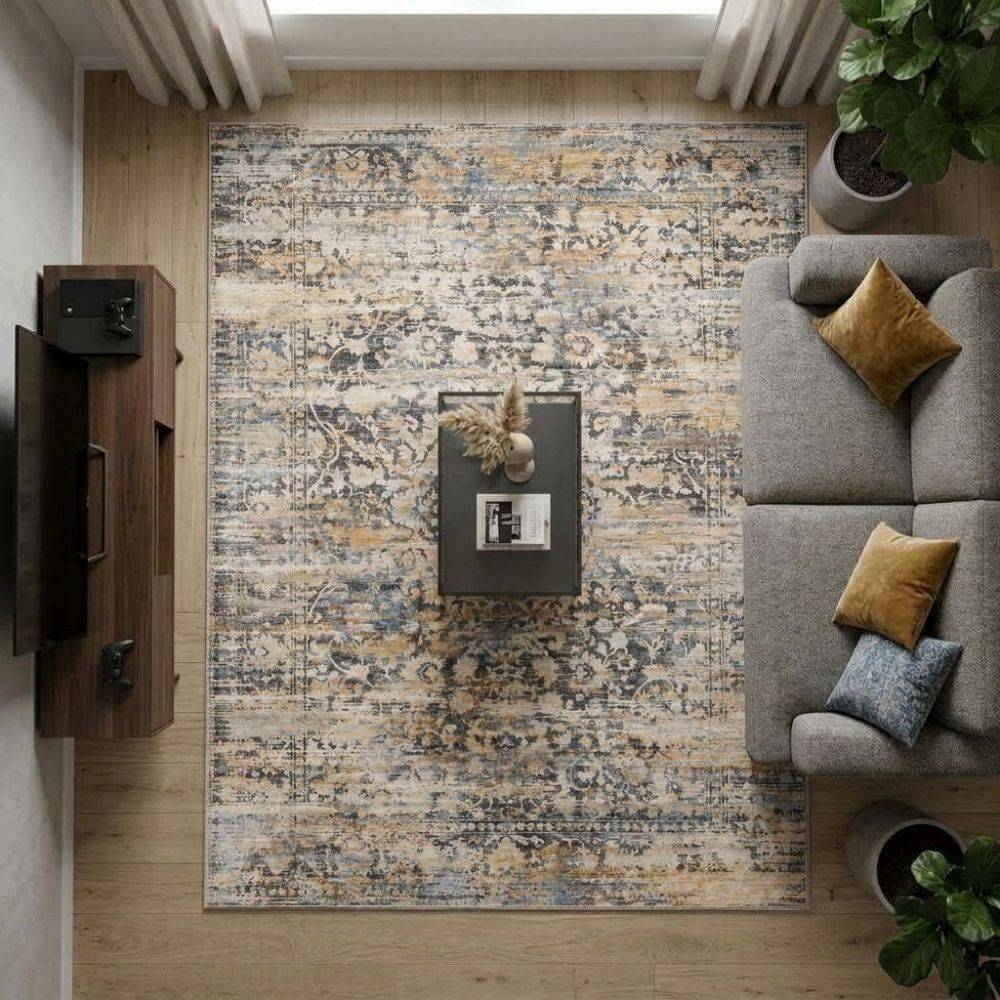 Tappeto Milton Tortora 140 x 200