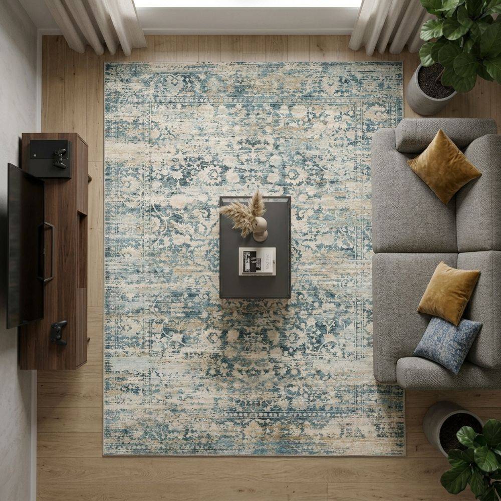Tappeto Milton Verde 140 x 200