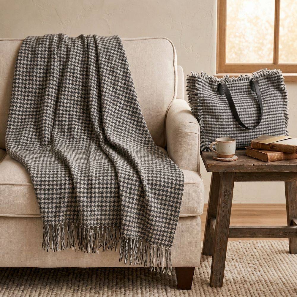 Plaid 150 x 200 + Borsa Abbinata Borm DIS. 2