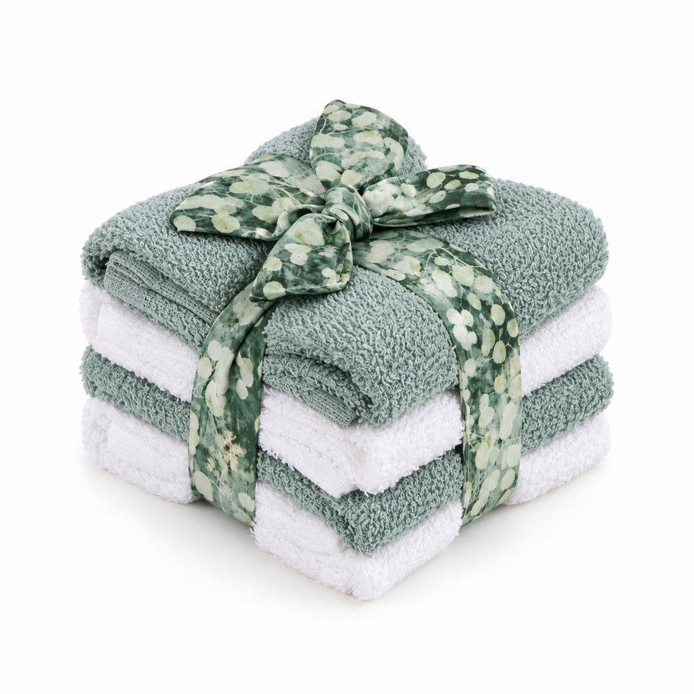 Set 4 Lavette in Spugna Type Verde