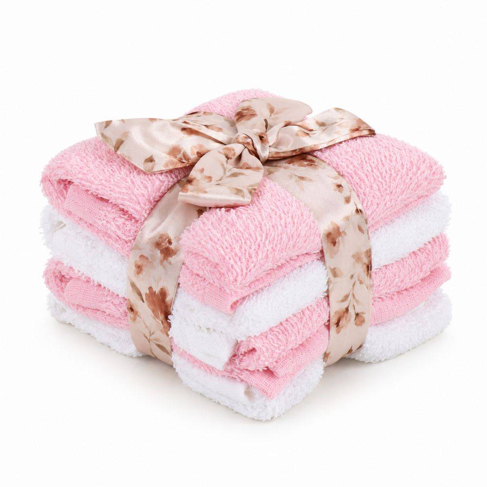 Set 4 Lavette in Spugna Type Rosa
