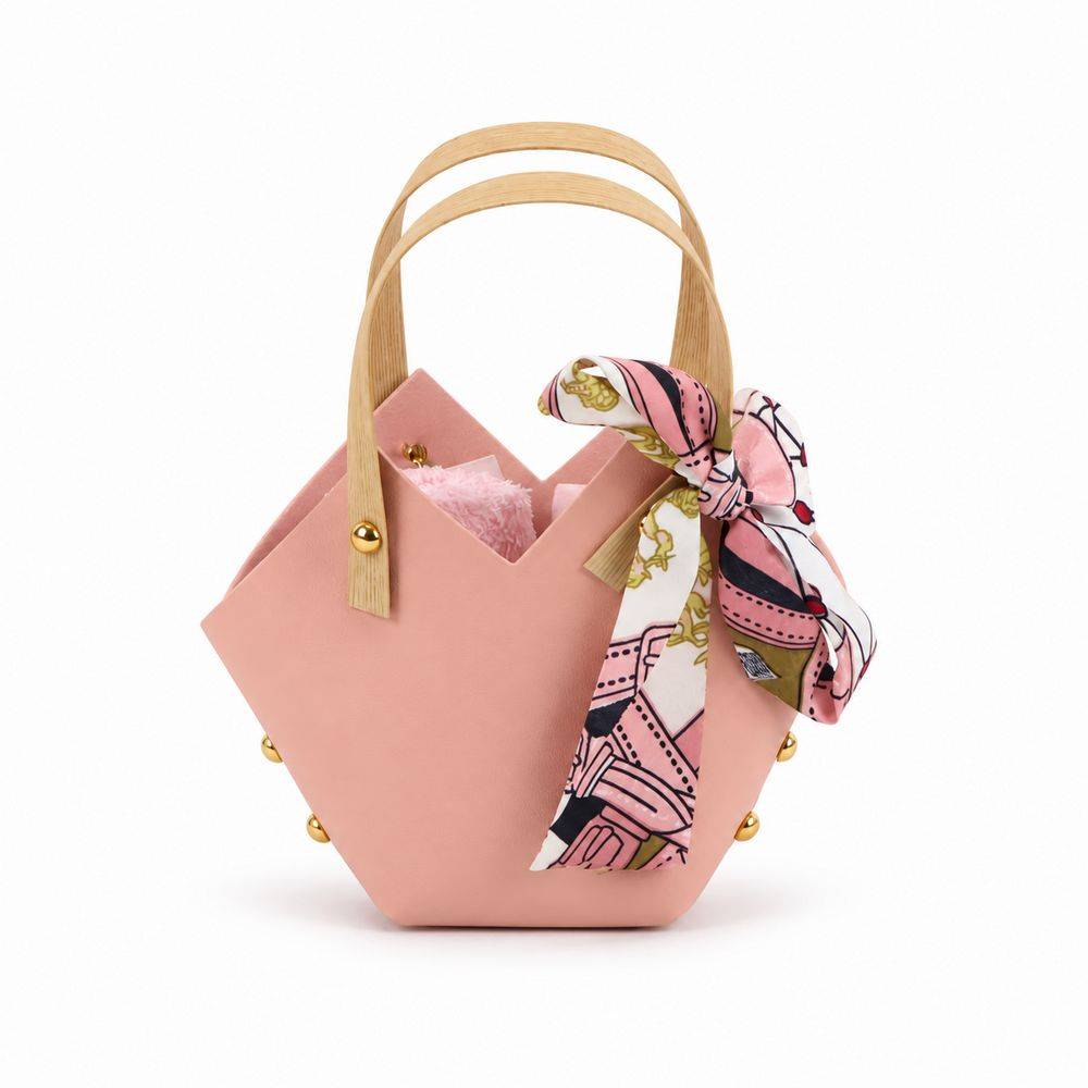 Set 2 Lavette in Spugna Beg Rosa