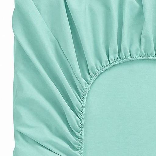 Lenzuolo sotto con angoli elastici Joli maxi Verde Acqua Singolo