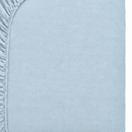 Lenzuolo sotto con angoli Jersey Azzurro Singolo