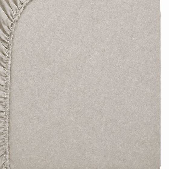 Lenzuolo sotto con angoli Jersey Tortora Singolo