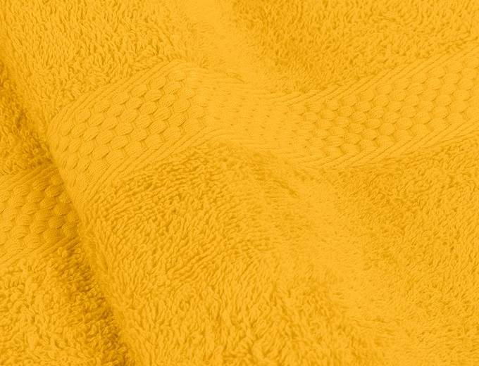 Telo Bagno Caleffi in spugna Minorca Giallo Sole