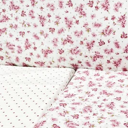 Completo Lenzuola Violette Rosa singolo