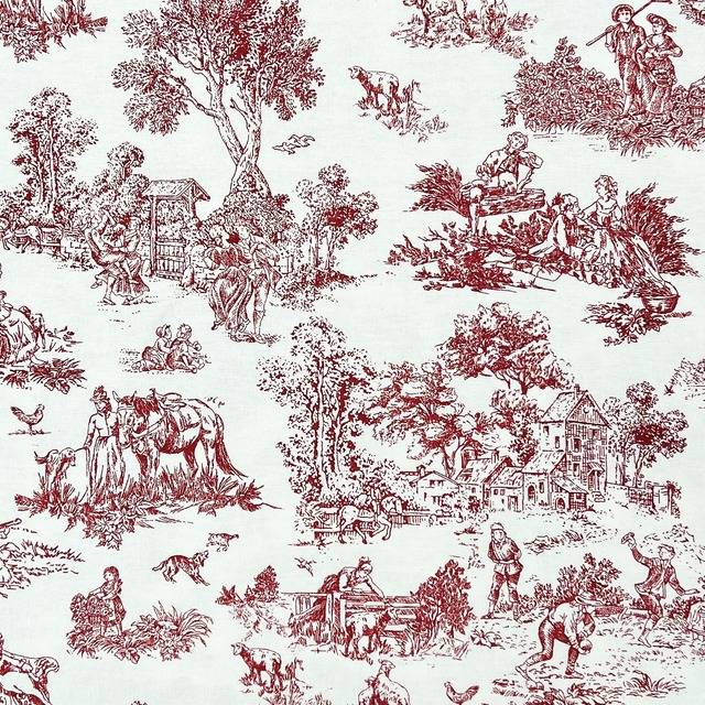 Runner su misura Toile de Jouy Bordeaux