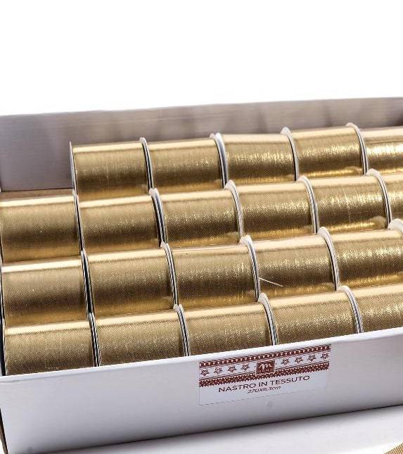 Nastro in Tessuto Oro 270 x 6.3 cm