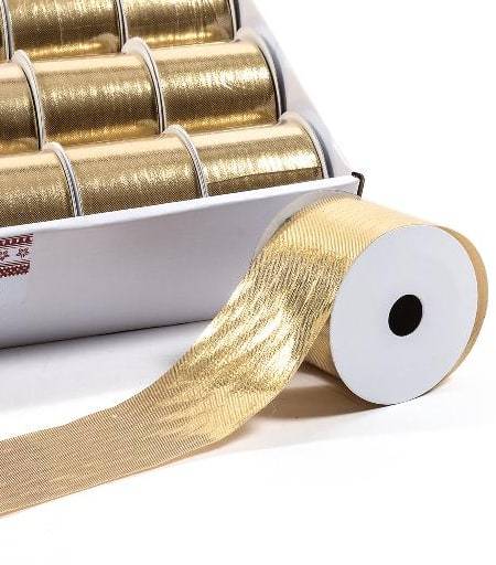 Nastro in Tessuto Oro 270 x 6.3 cm