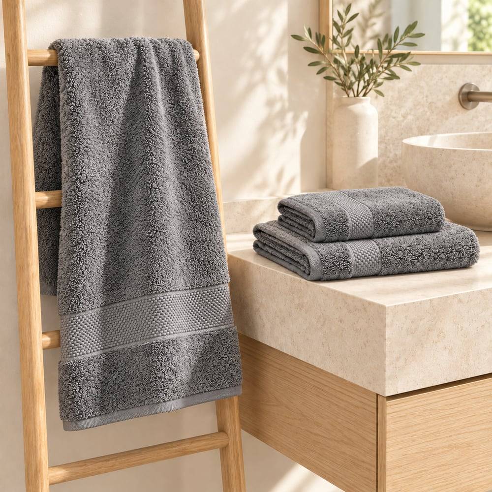 Set Bagno 3 Pezzi Cogal Ranger Plus Medium Grey